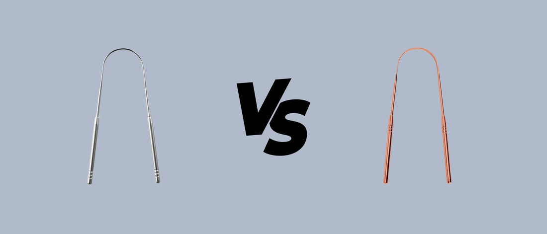 Stainless Steel Tongue Scraper vs Copper