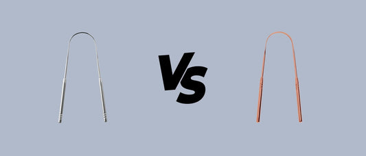 Stainless Steel Tongue Scraper vs Copper