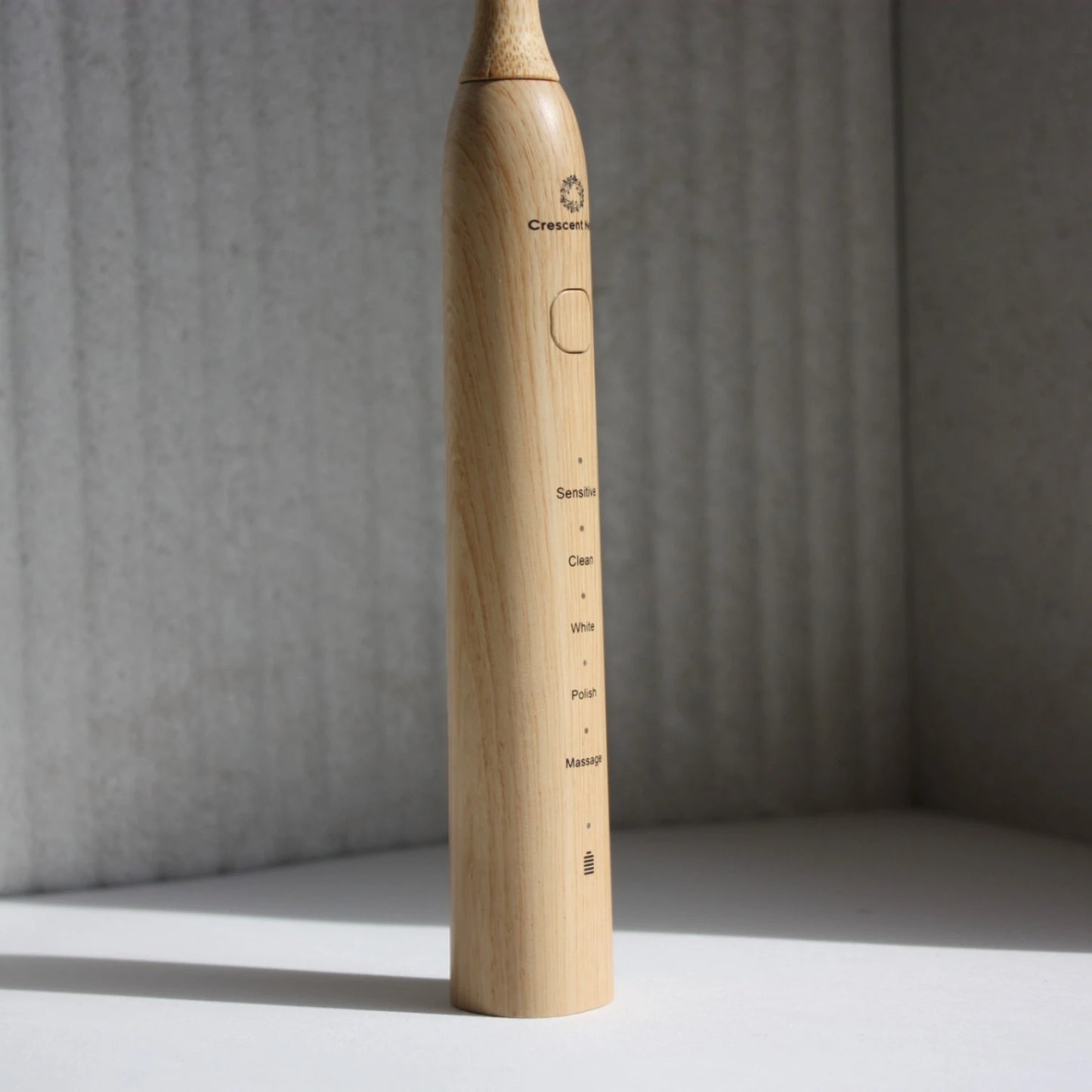 Crescent Nest Sustainable Bamboo electric Sonic Toothbrush