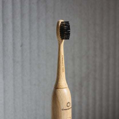 Crescent Nest_Sustainable Bamboo Sonic Toothbrush_travel case